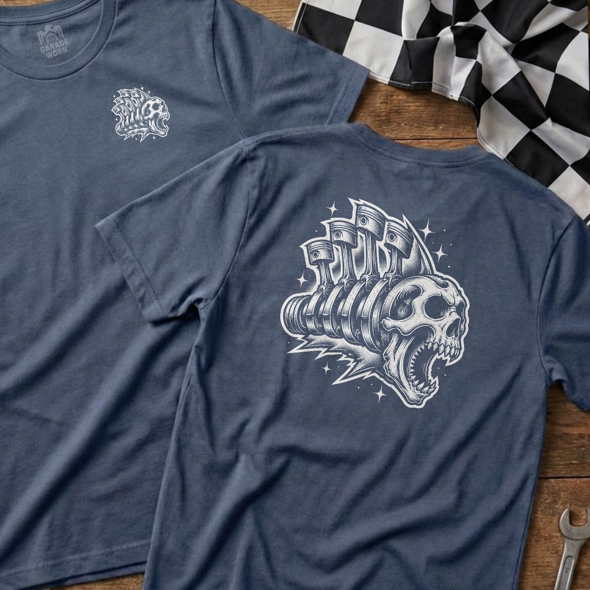 Heather Indigo | Left Chest + Back (refreshed)
