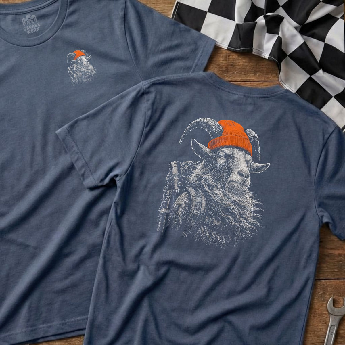 Heather Indigo | Left Chest + Back (refreshed)