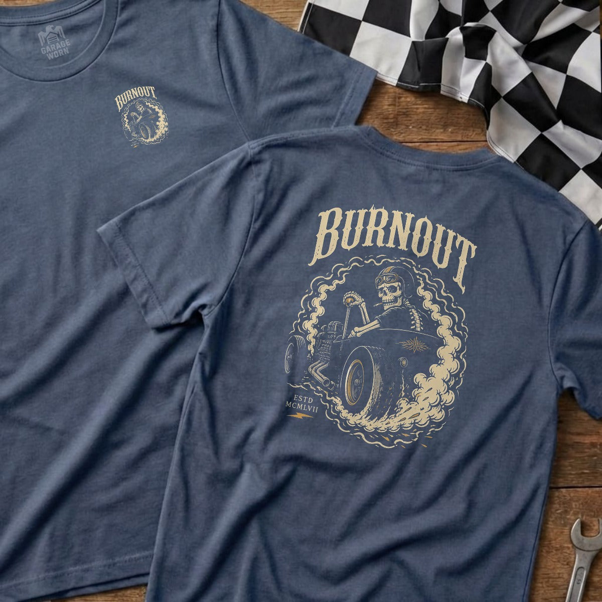 Heather Indigo | Left Chest + Back (refreshed)