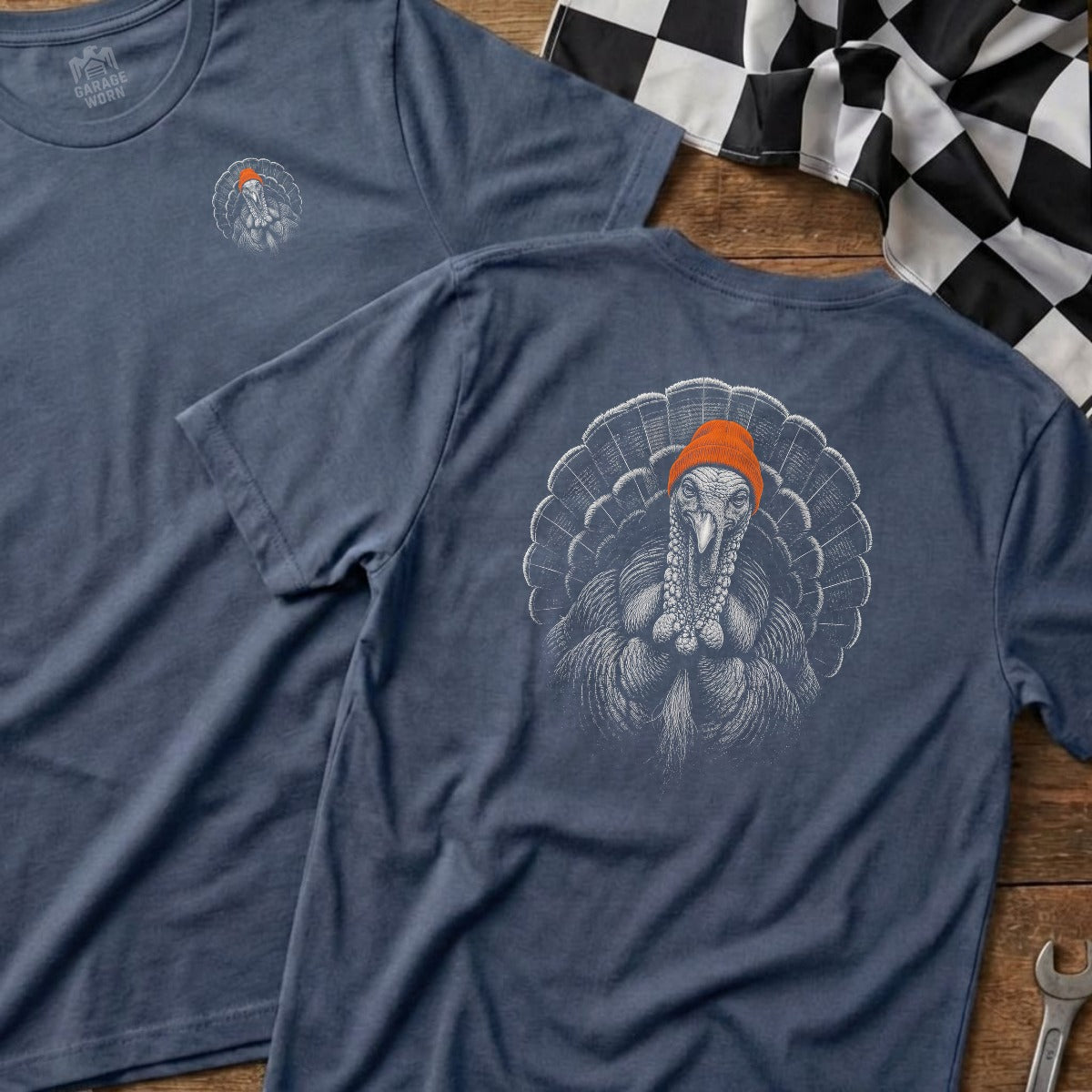 Heather Indigo | Left Chest + Back (refreshed)