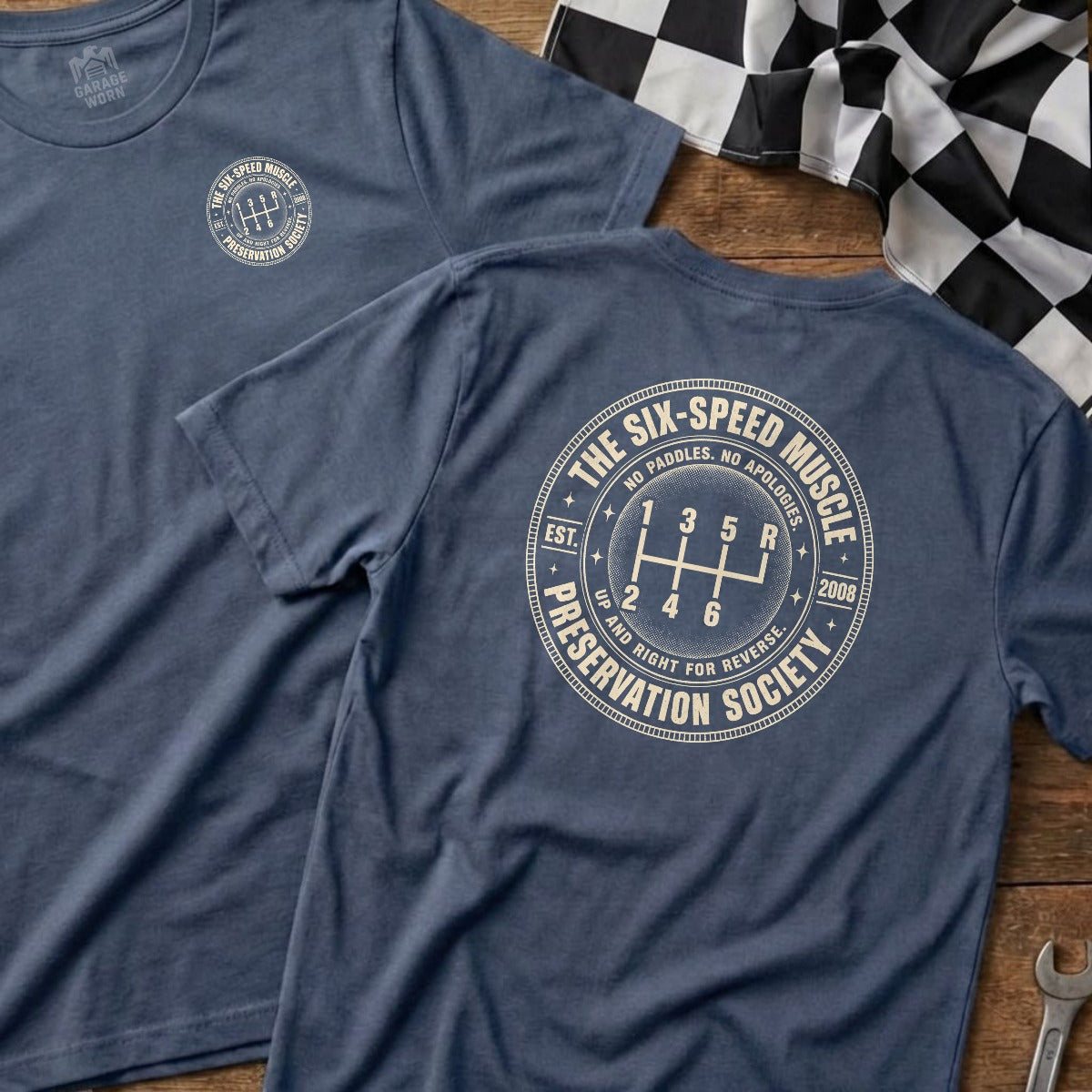 Heather Indigo | Left Chest + Back (refreshed)