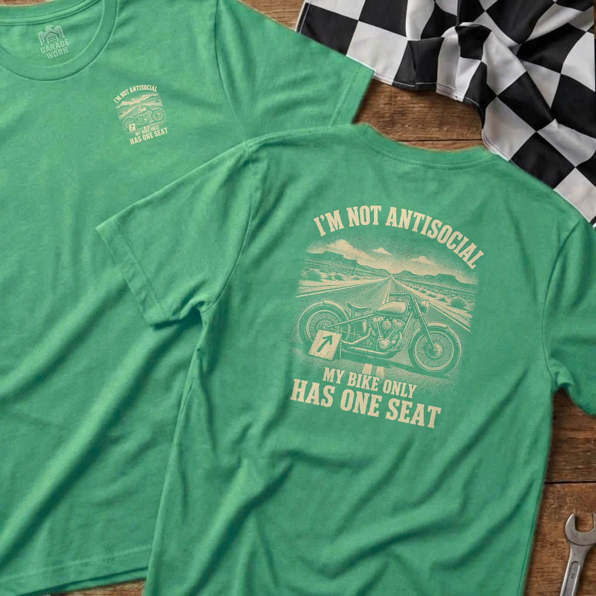 Heather Irish Green | Left Chest + Back (refreshed)