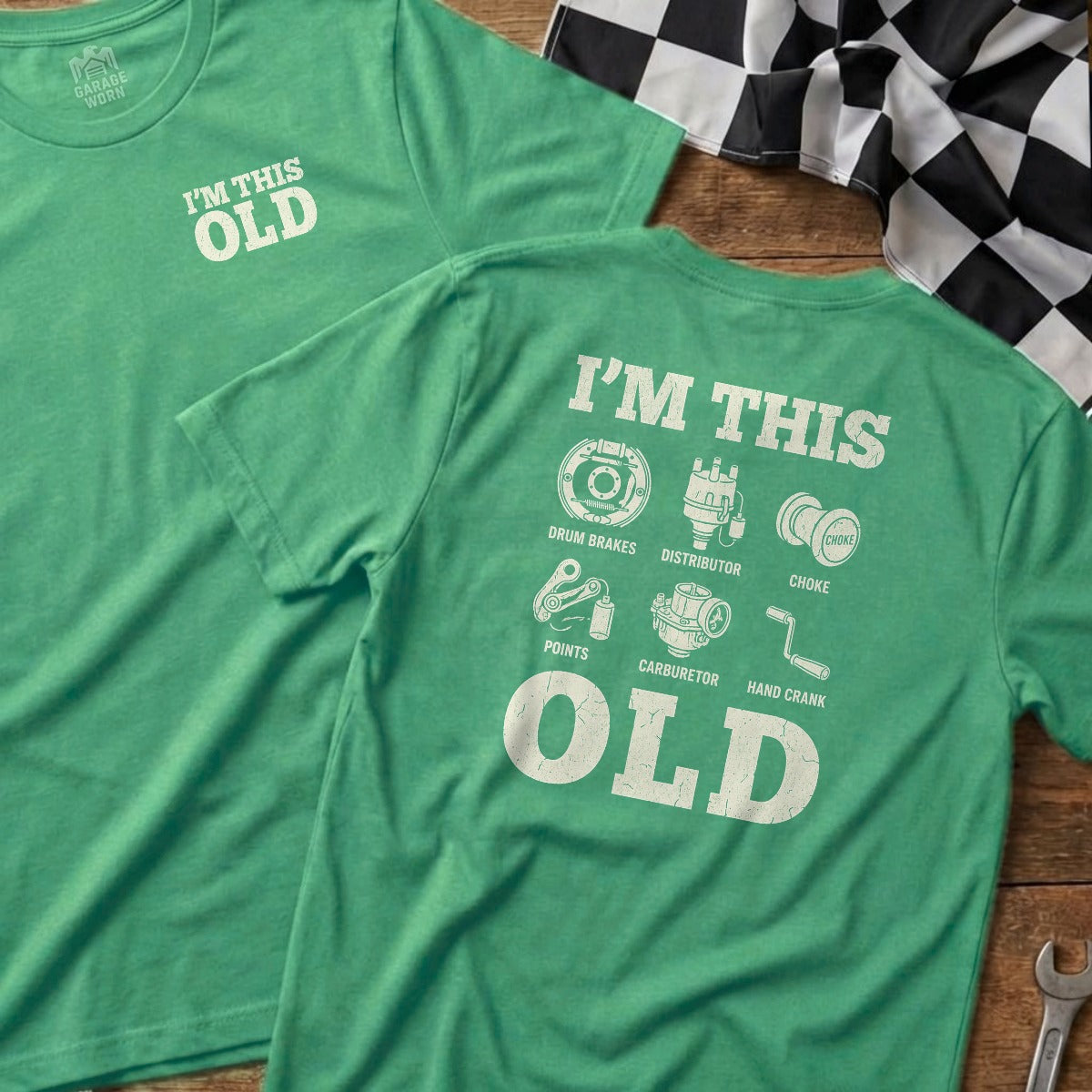 Heather Irish Green | Left Chest + Back (refreshed)