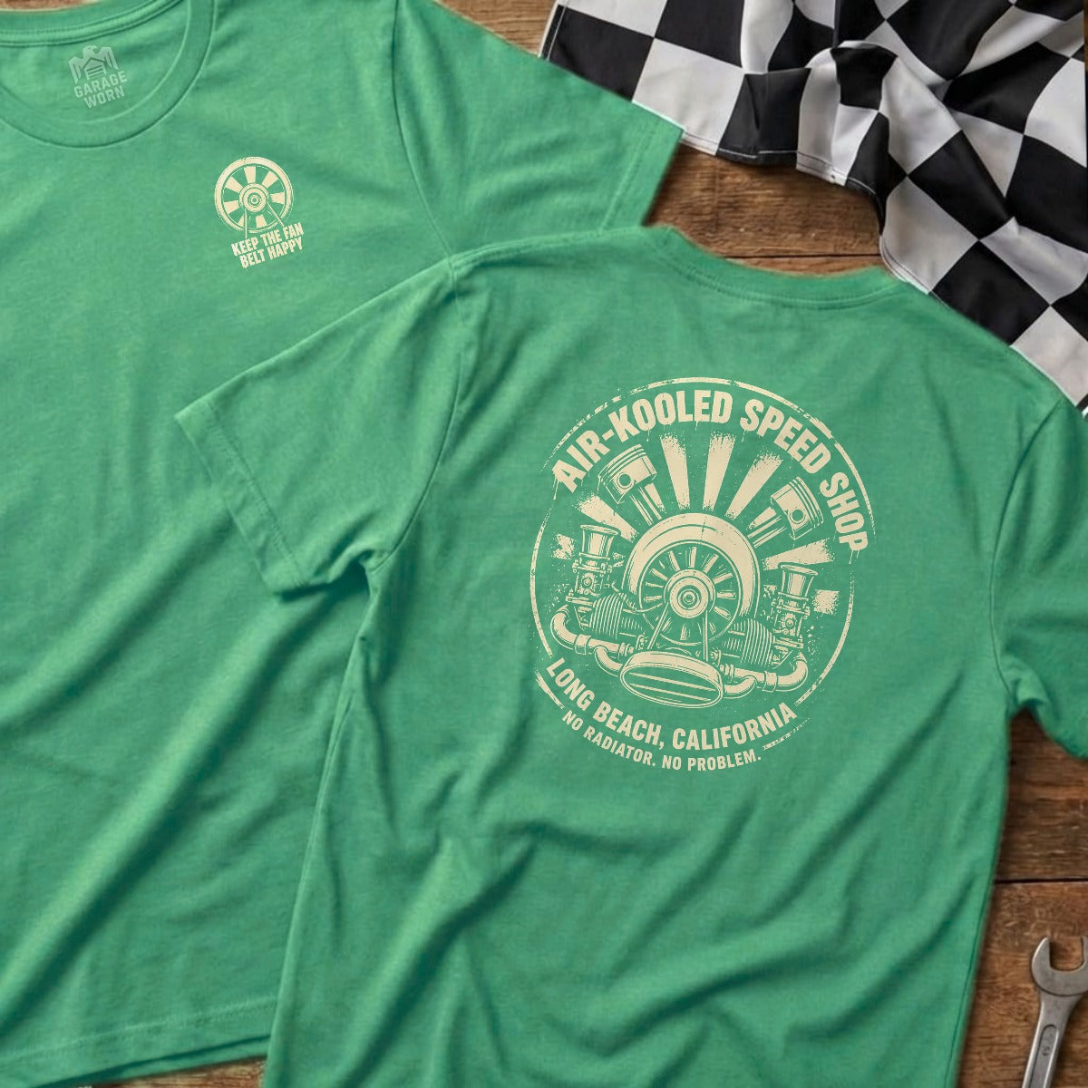 Heather Irish Green | Left Chest + Back (refreshed)
