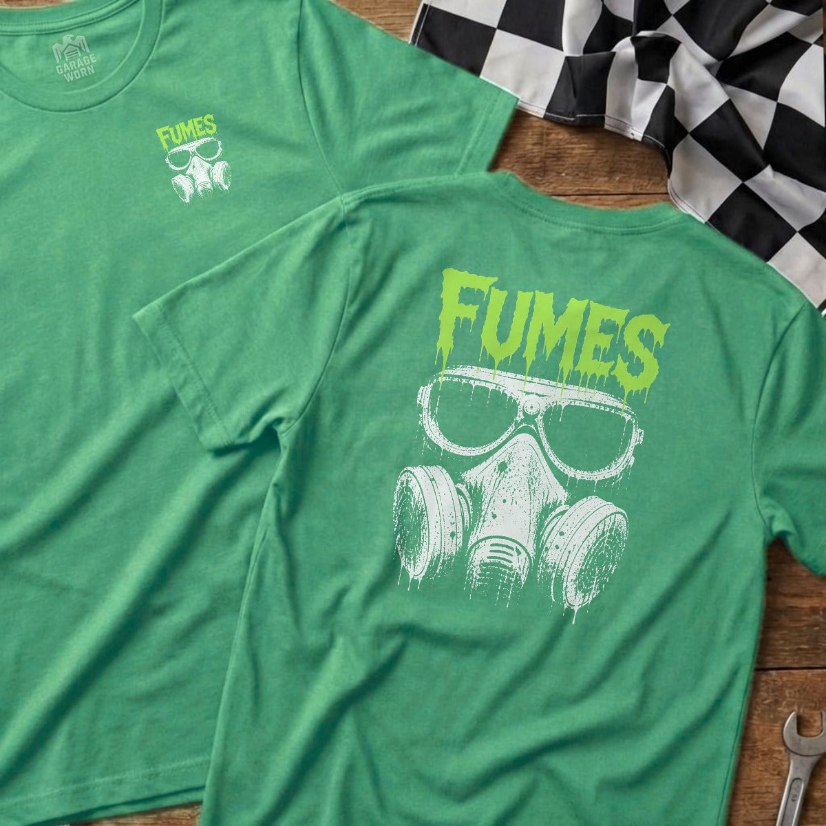 Heather Irish Green | Left Chest + Back (refreshed)