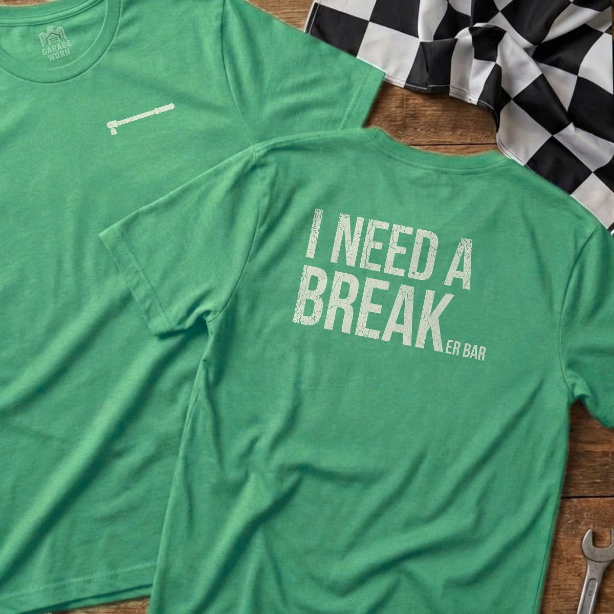 Heather Irish Green | Left Chest + Back (refreshed)