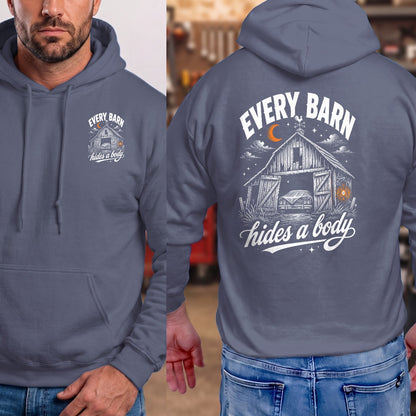 Heather Navy | Front & Back