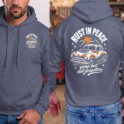 Heather Navy | Front & Back