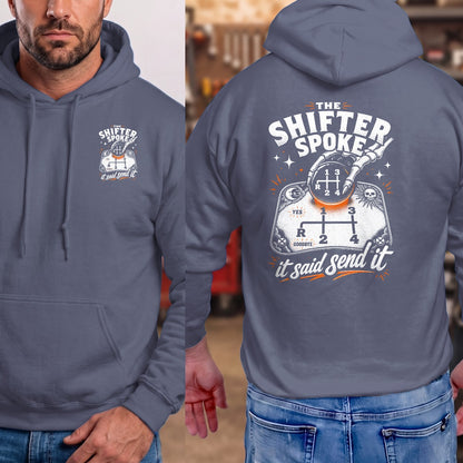 Heather Navy | Front & Back