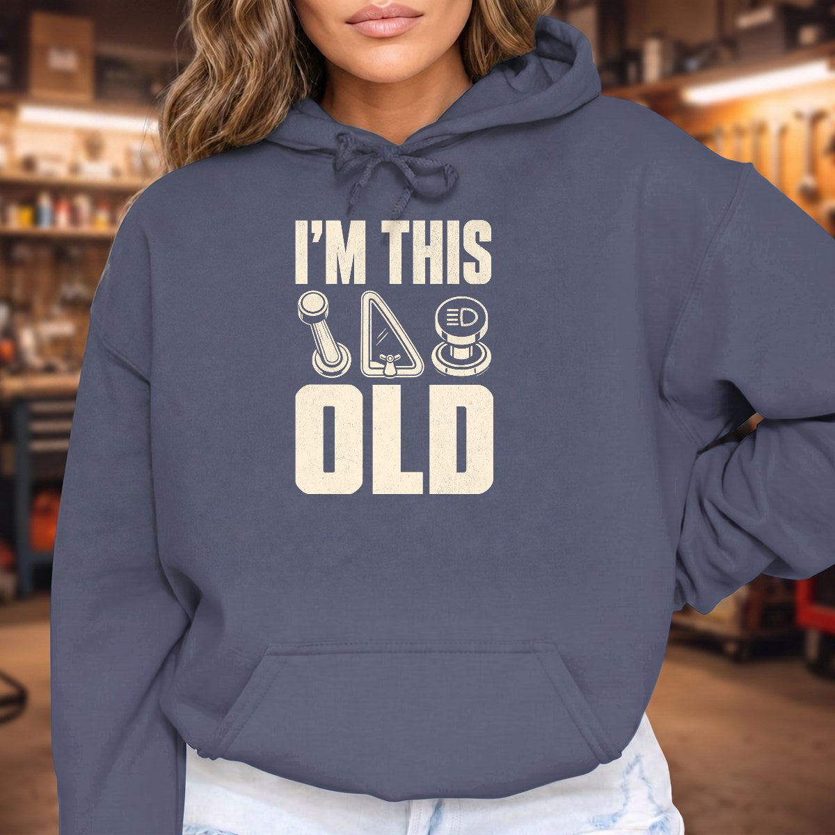 Heather Navy | Front
