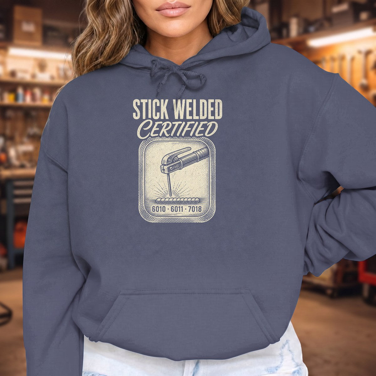Heather Navy | Front