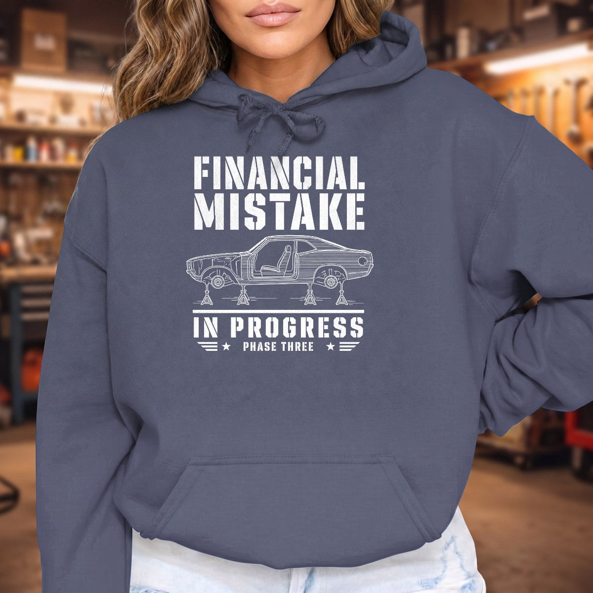 Heather Navy | Front