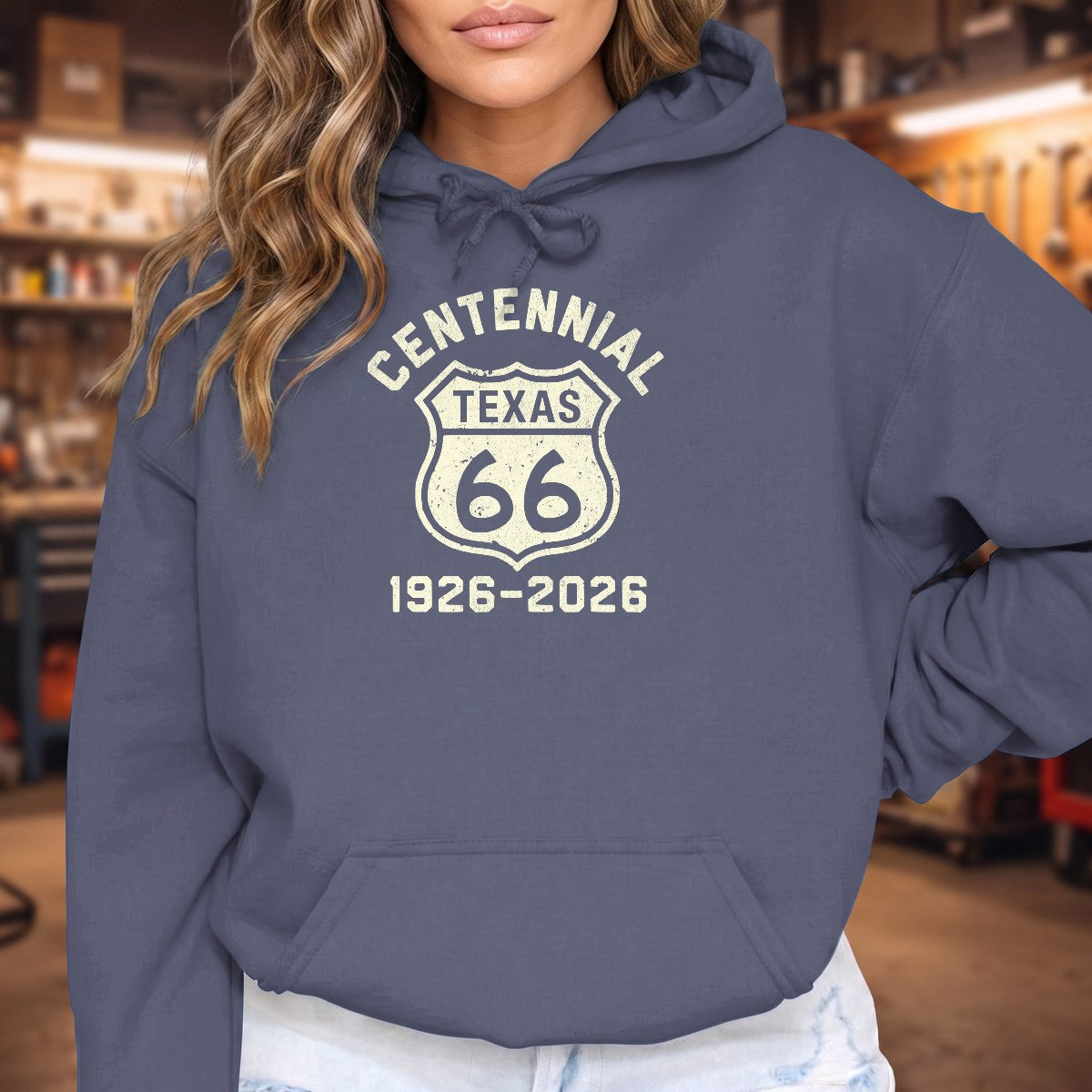 Heather Navy | Front