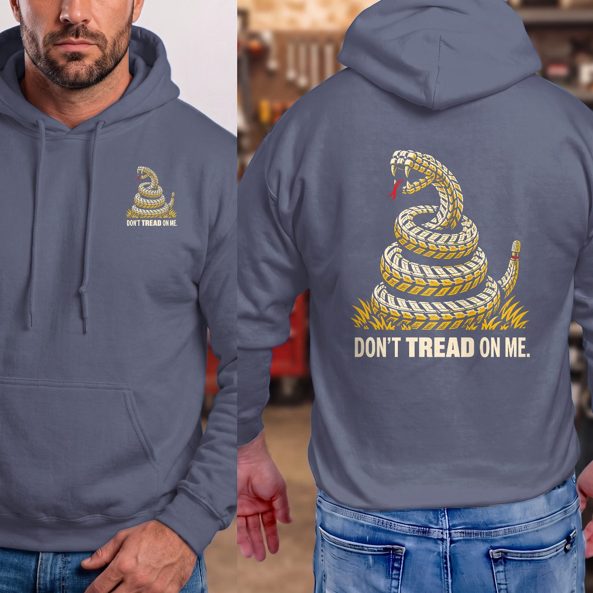 Heather Navy | Left Chest + Back (refreshed)