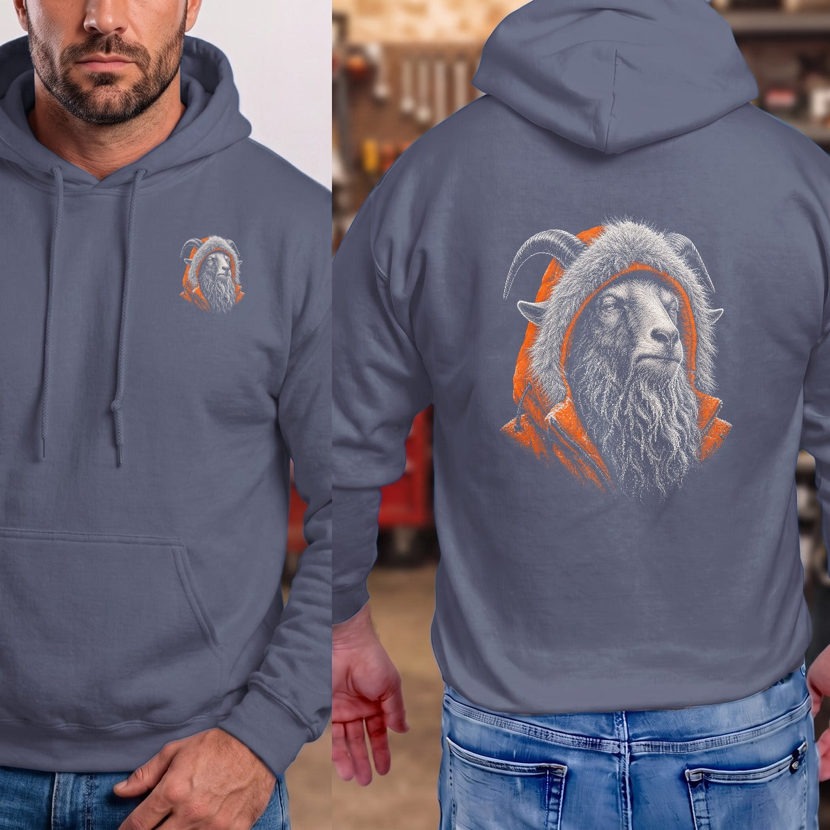 Heather Navy | Left Chest + Back (refreshed)