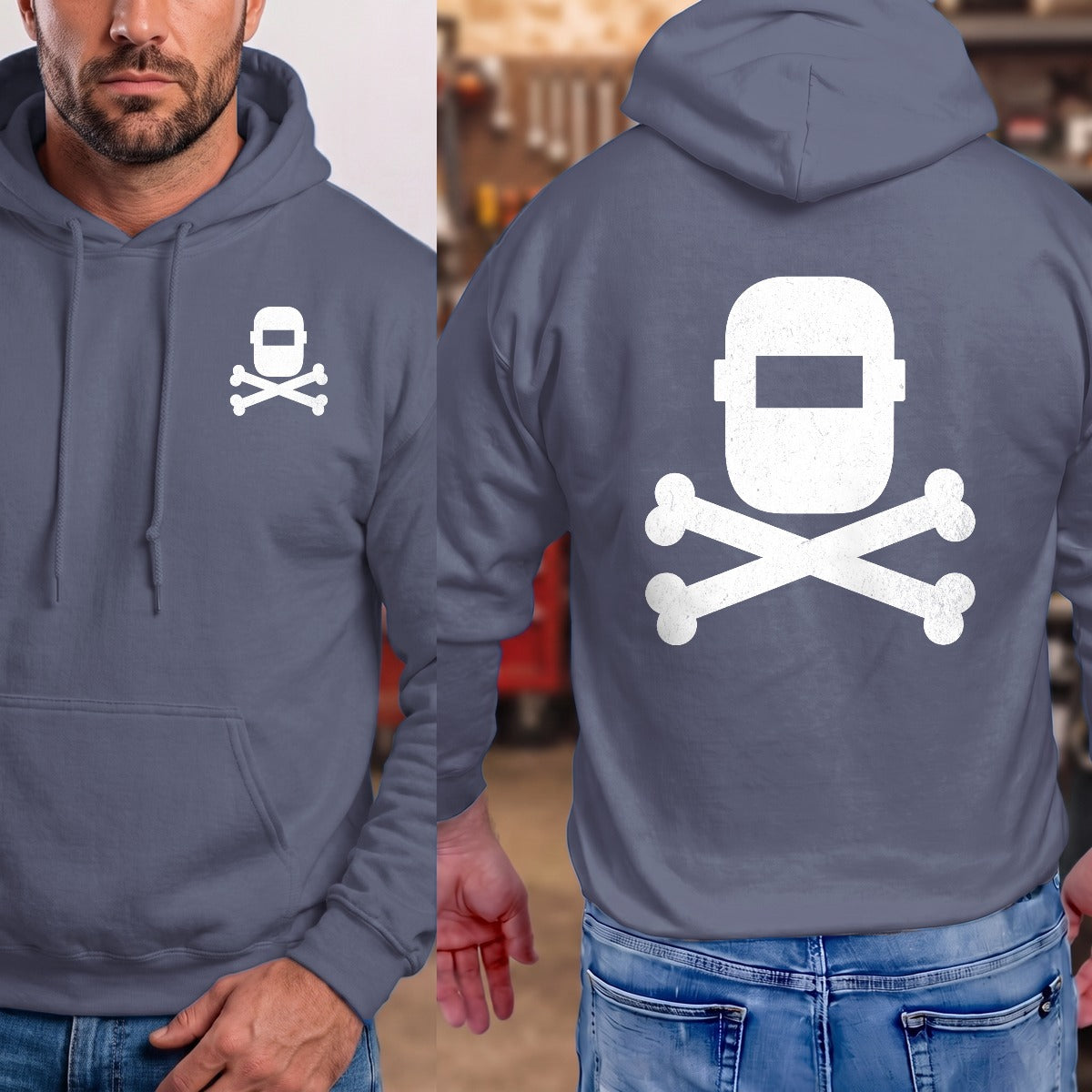Heather Navy | Left Chest + Back (refreshed)