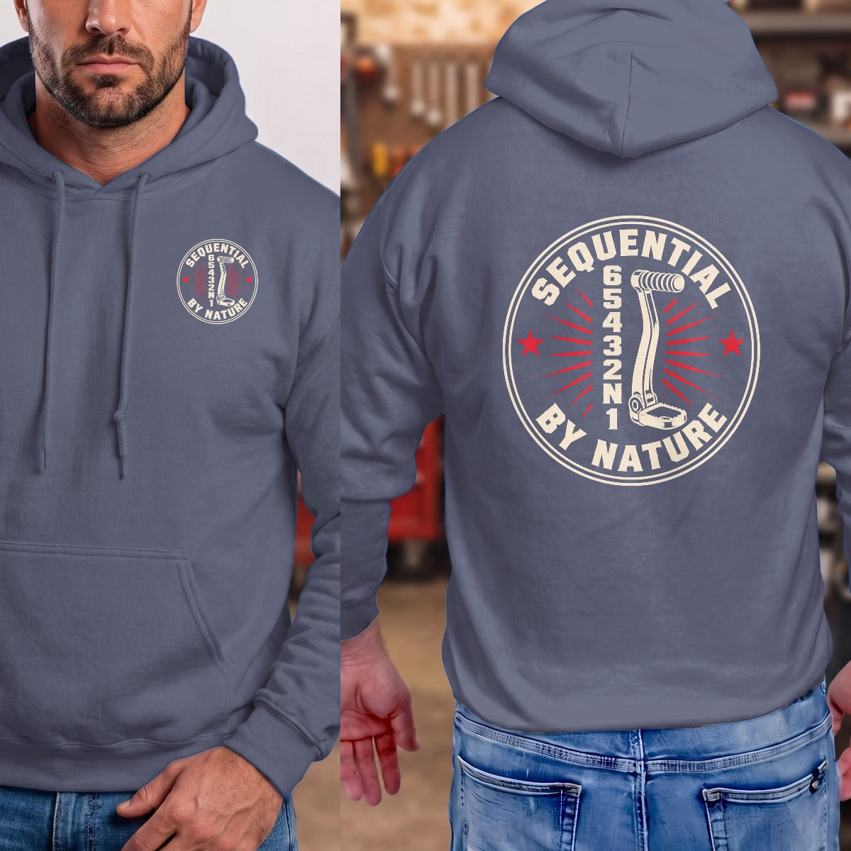 Heather Navy | Left Chest + Back (refreshed)