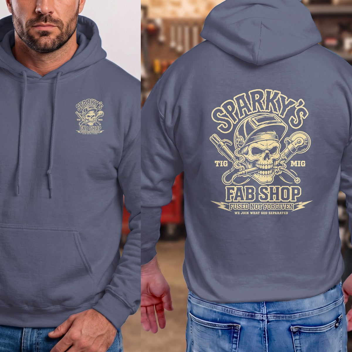 Heather Navy | Left Chest + Back (refreshed)