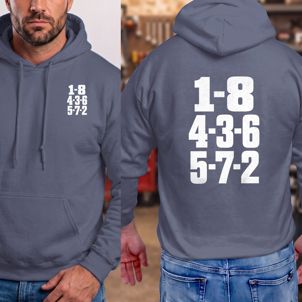 Heather Navy | Left Chest + Back (refreshed)