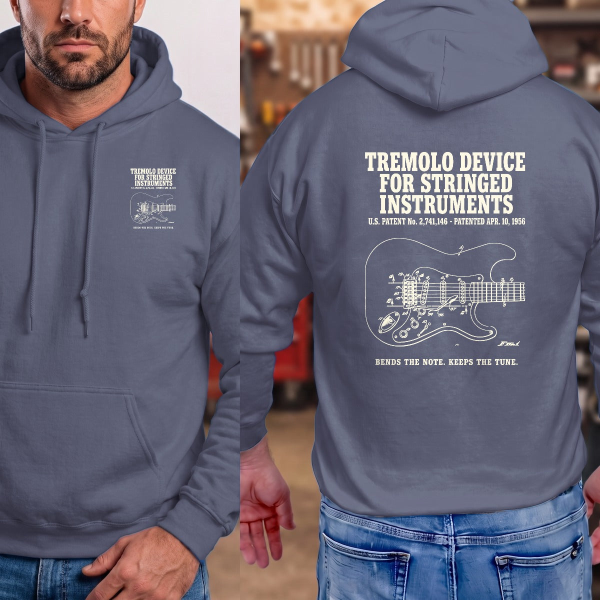 Heather Navy | Left Chest + Back (refreshed)