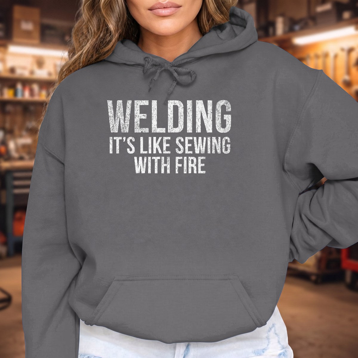 Charcoal | Hoodie | Front