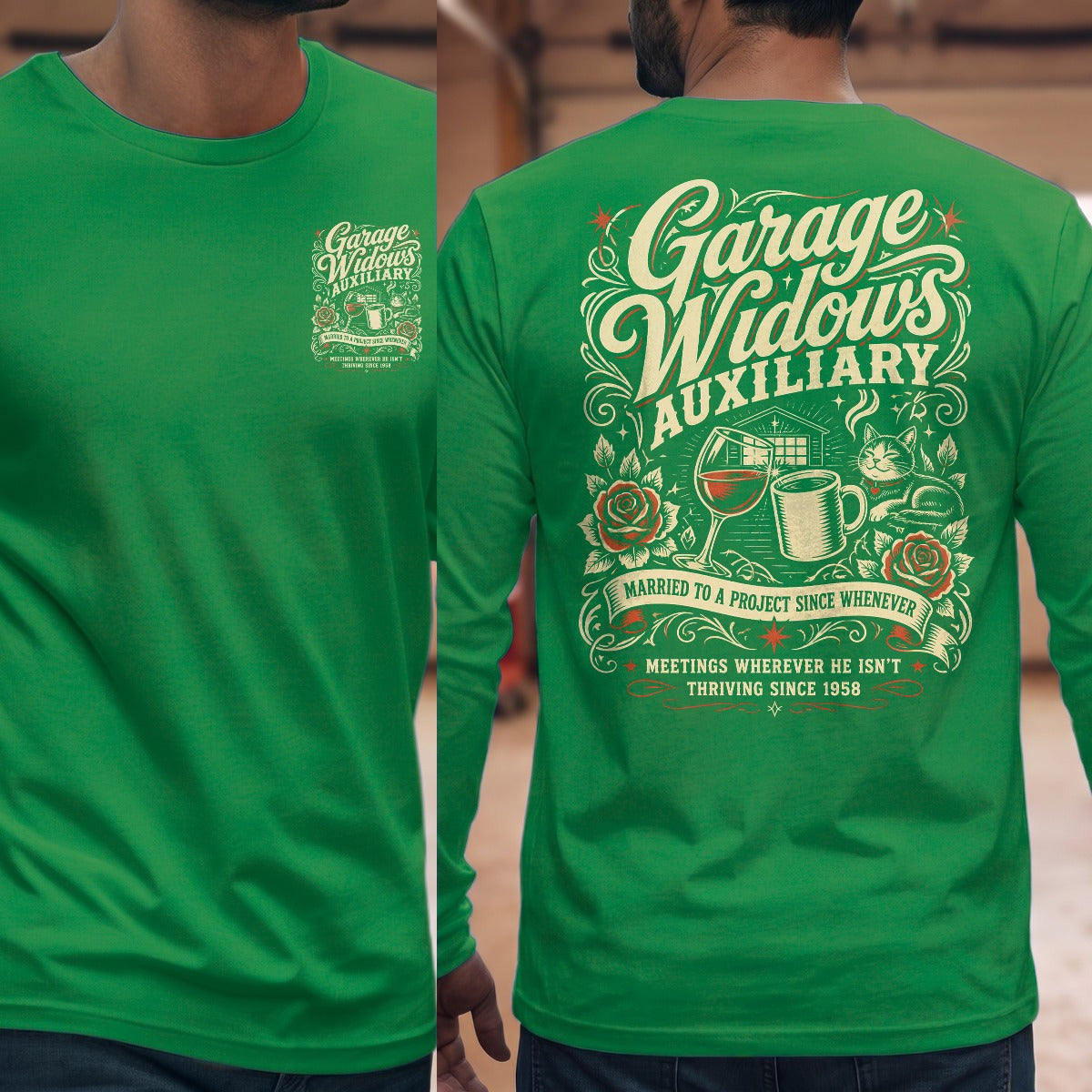 Irish Green | Front & Back