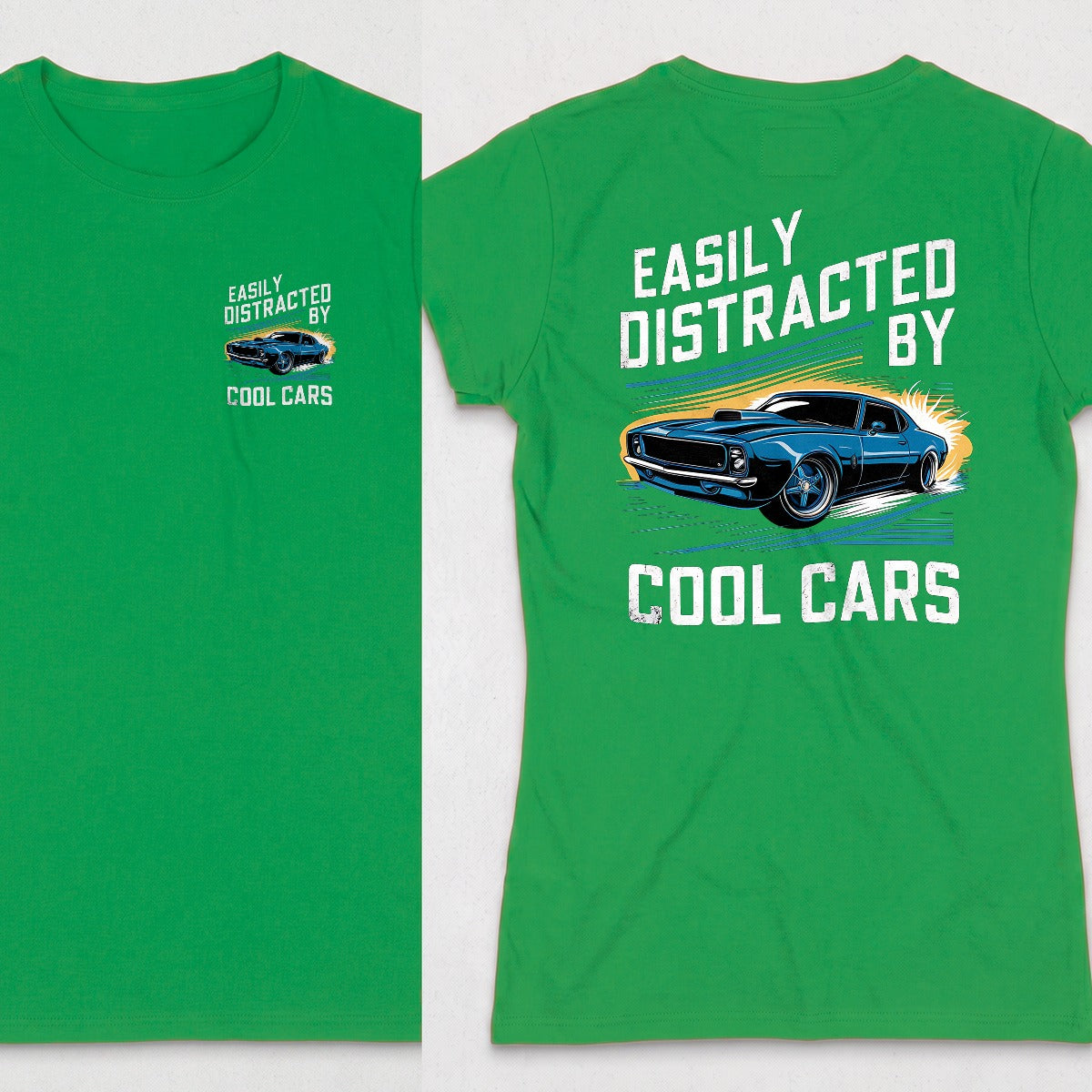 Irish Green | Left Chest + Back