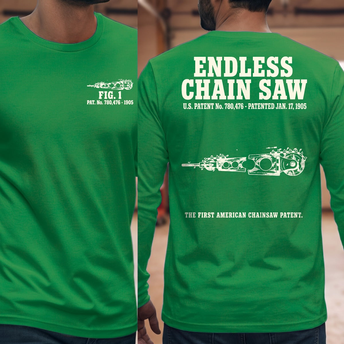 Irish Green | Front & Back