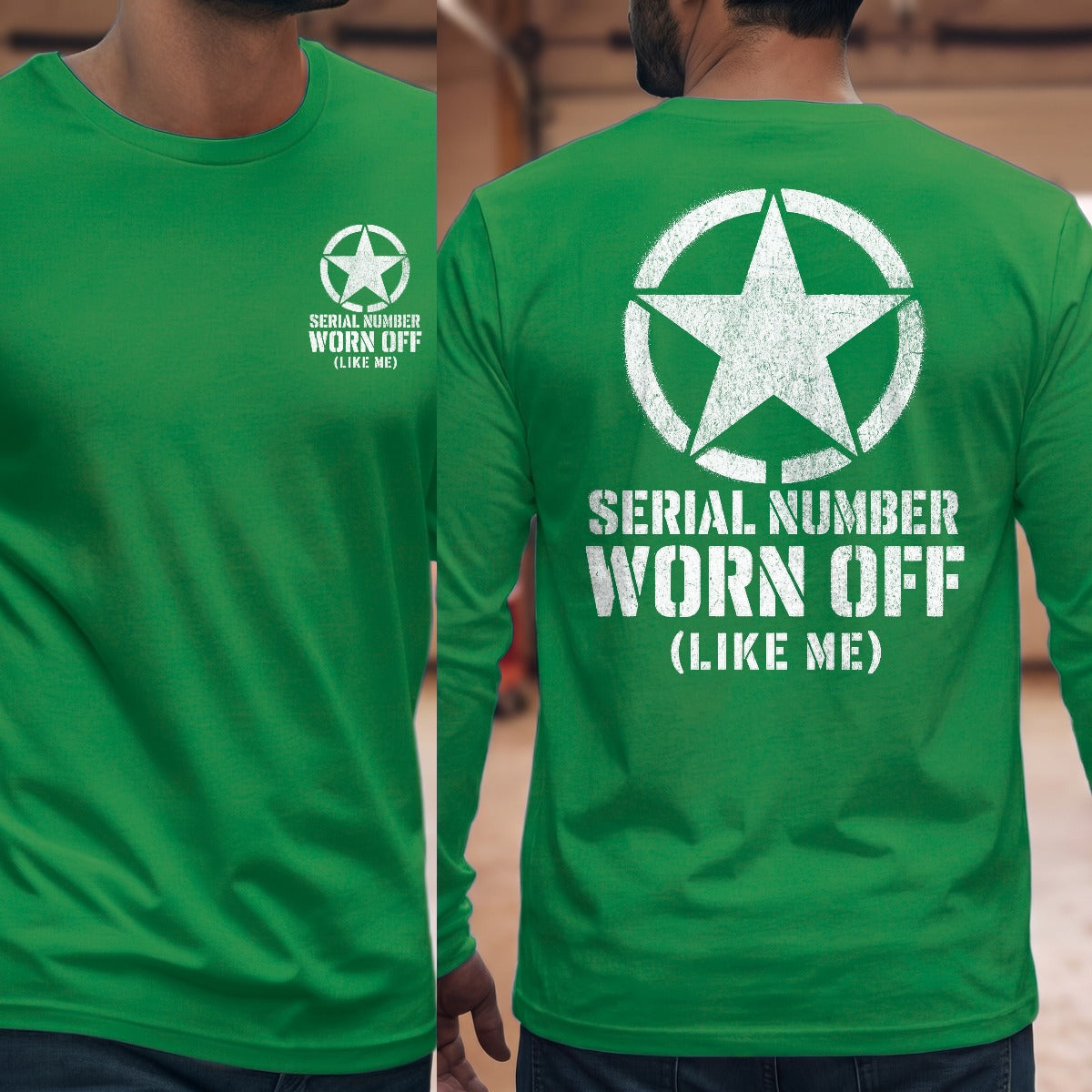 Irish Green | Front & Back