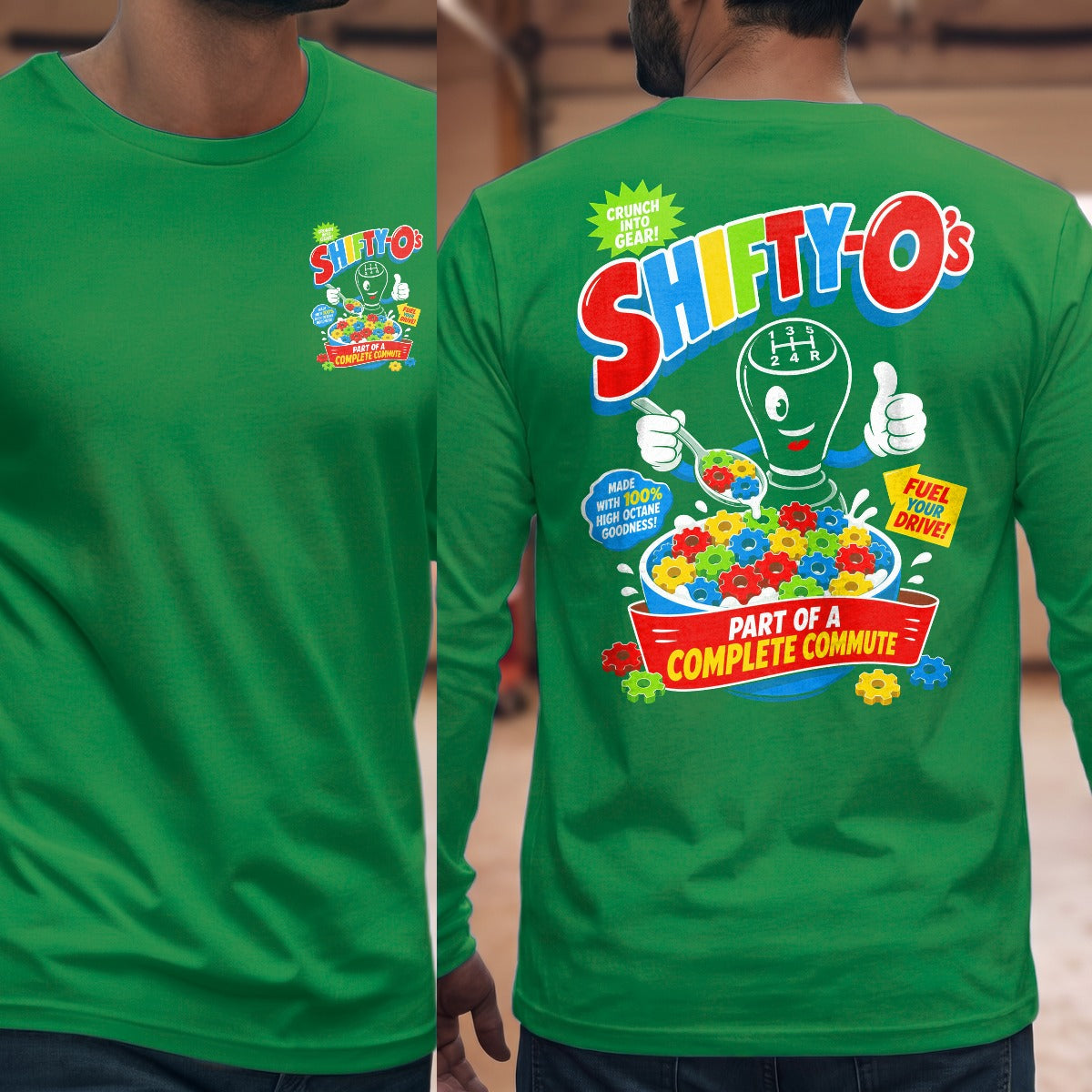 Irish Green | Front & Back
