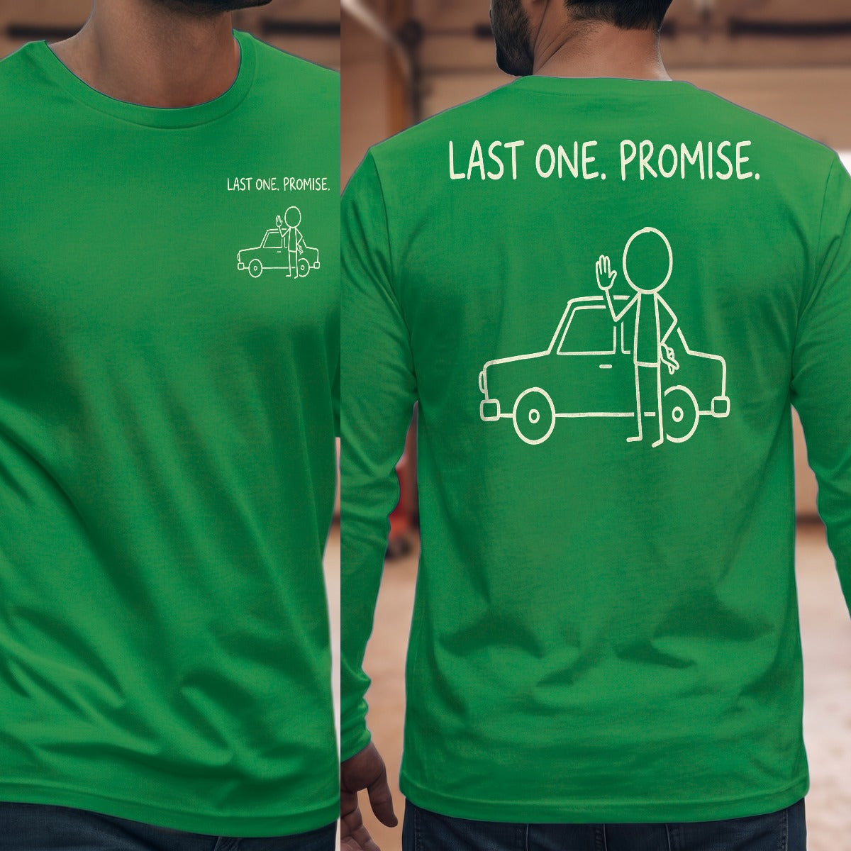 Irish Green | Front & Back