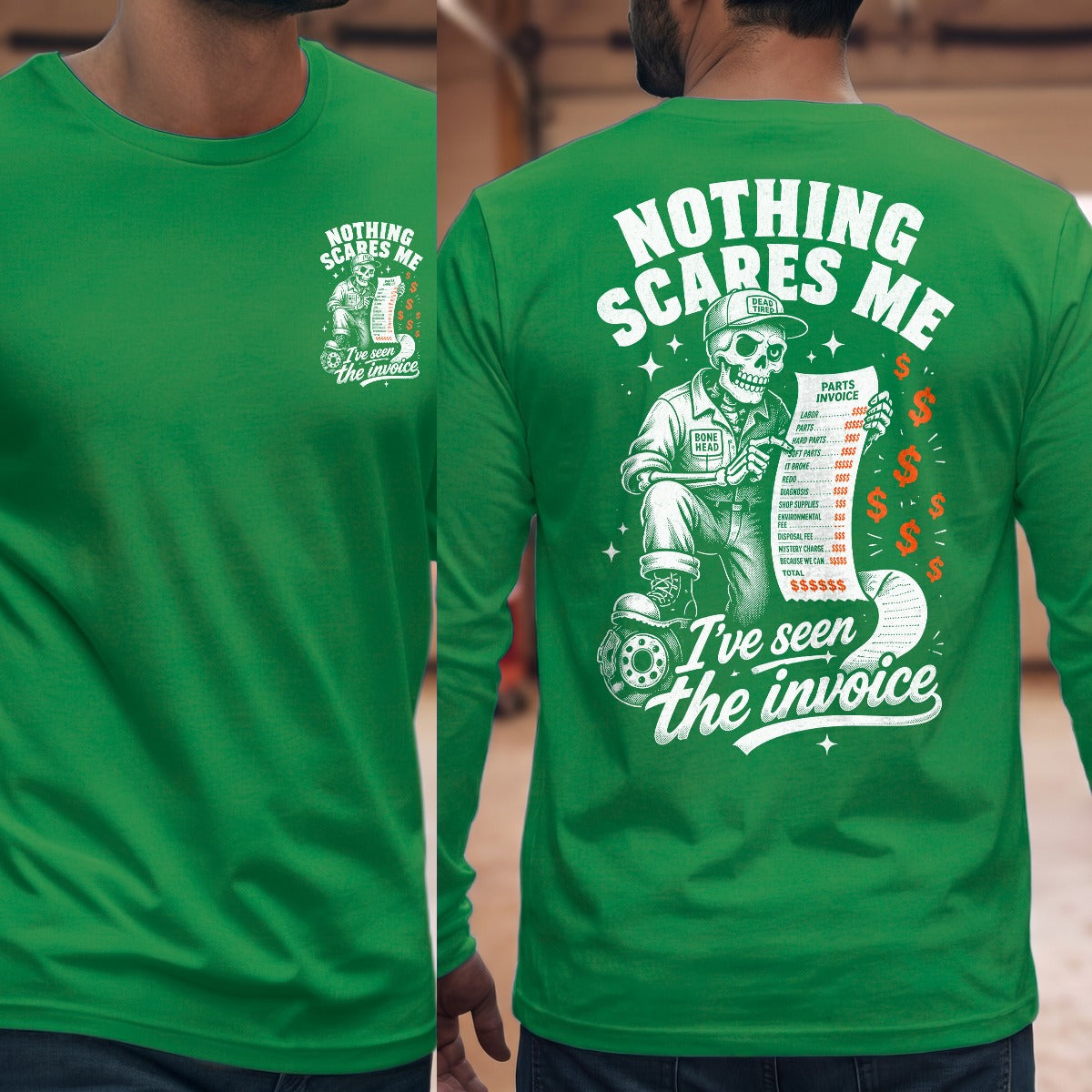 Irish Green | Front & Back