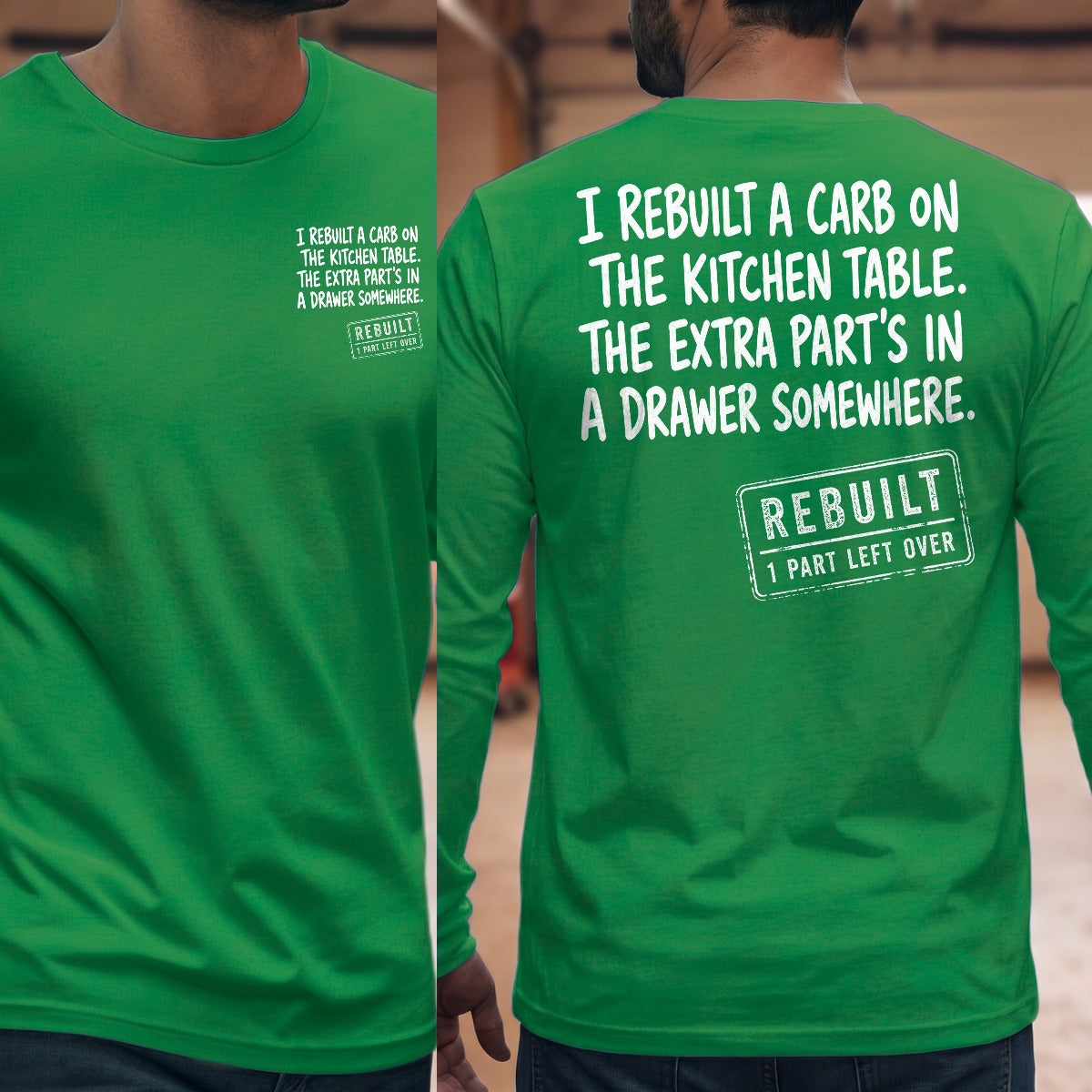 Irish Green | Front & Back
