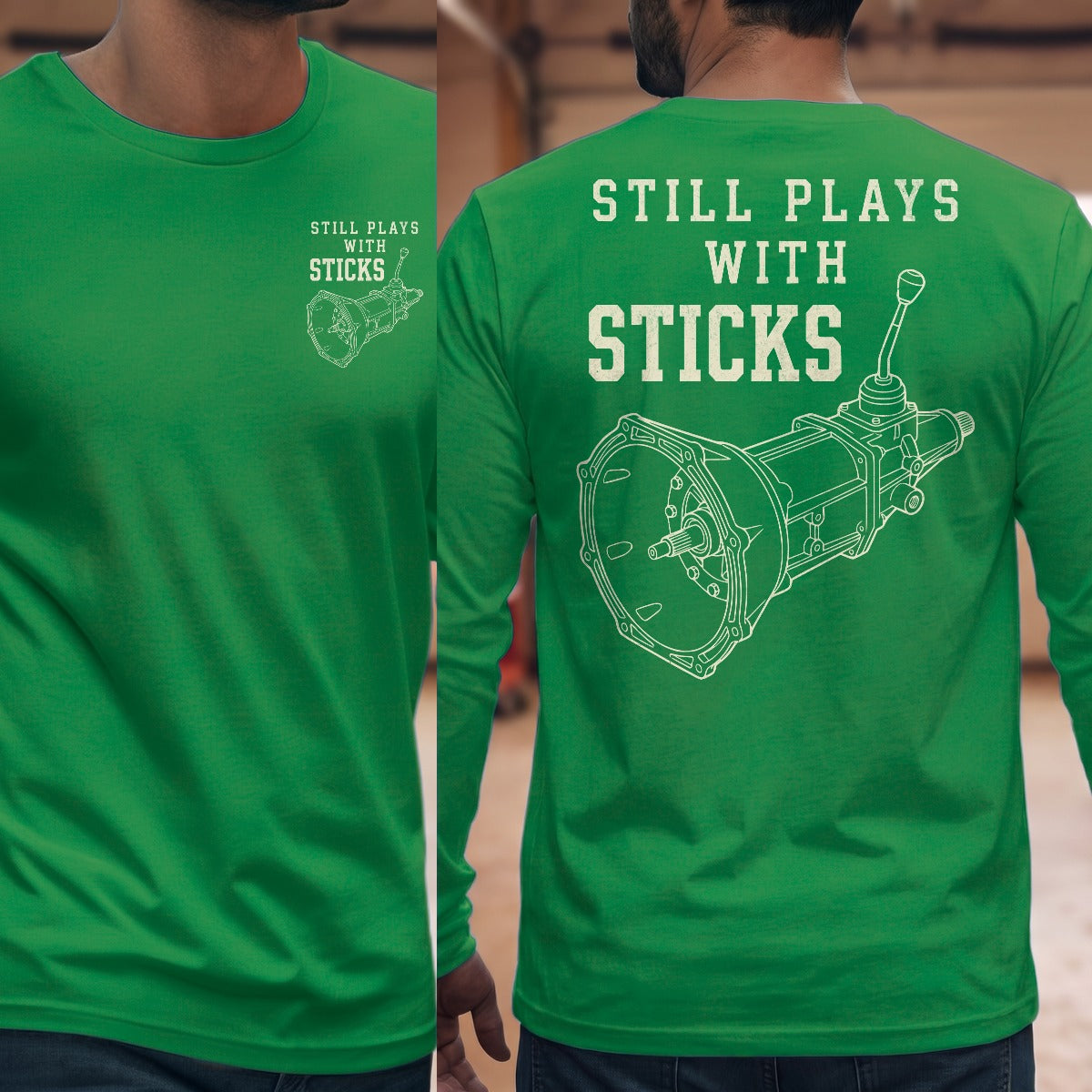 Irish Green | Front & Back