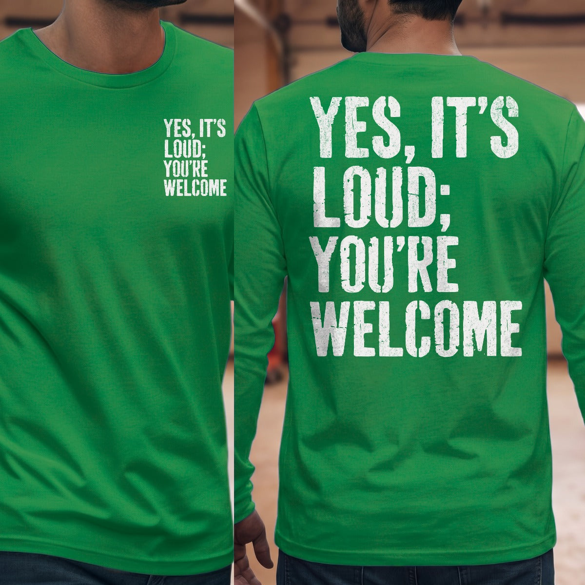 Irish Green | Front & Back
