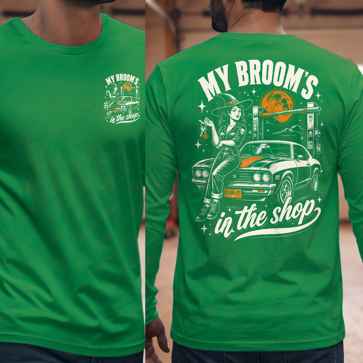 Irish Green | Front & Back