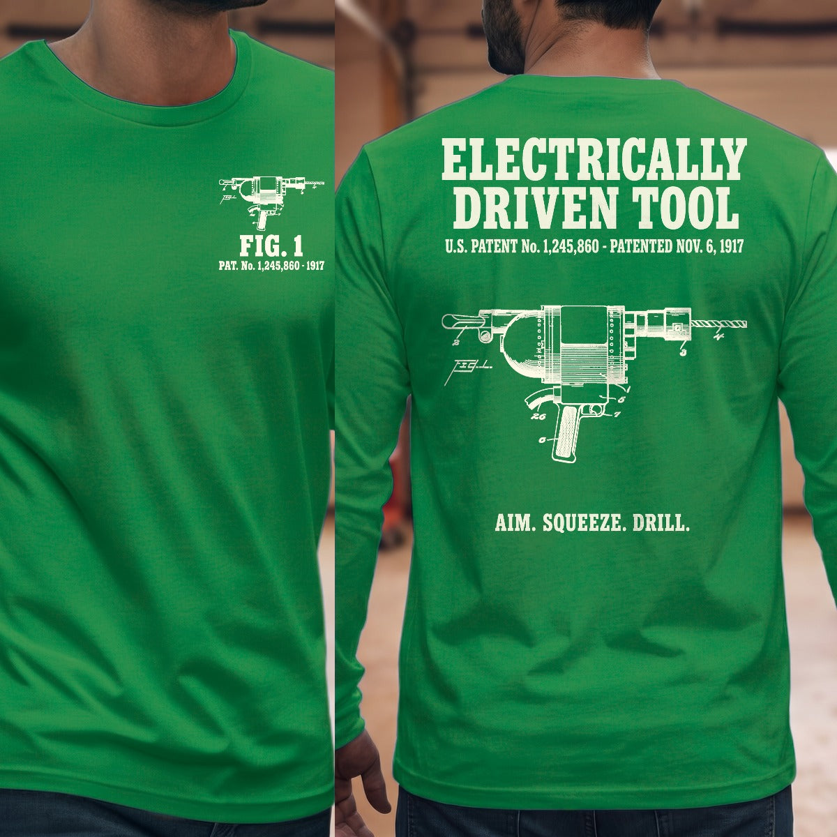 Irish Green | Front & Back
