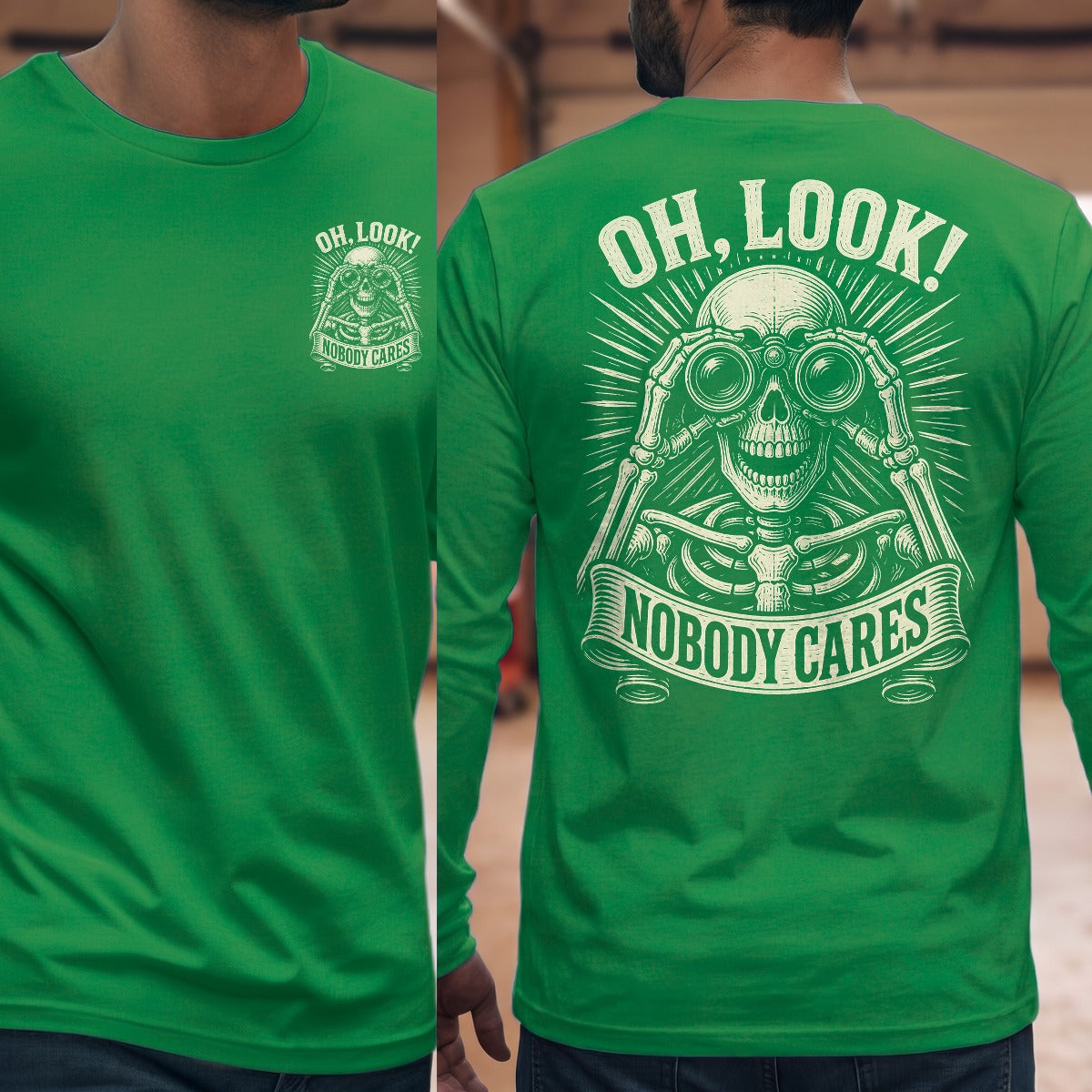 Irish Green | Front & Back