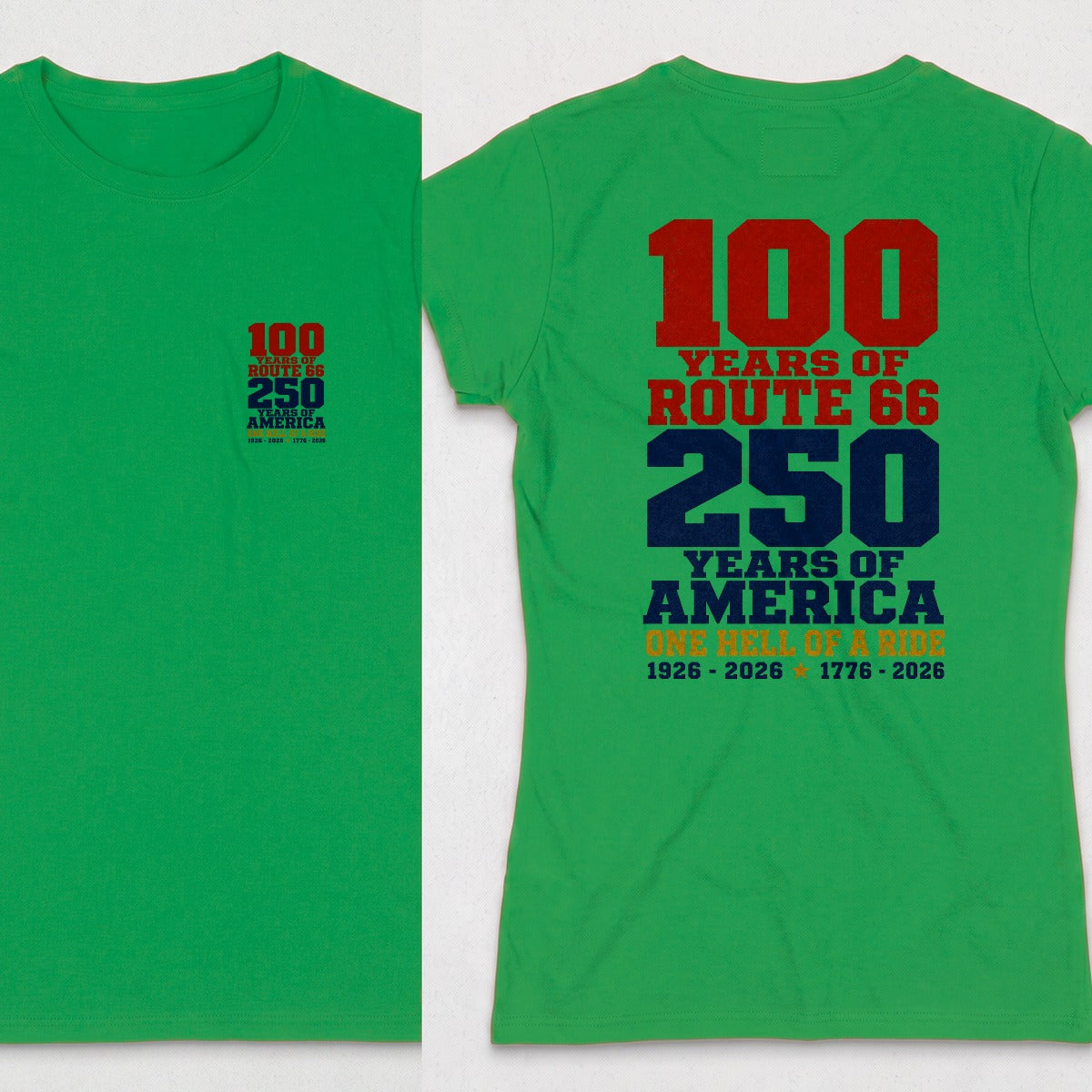 Irish Green | Front & Back