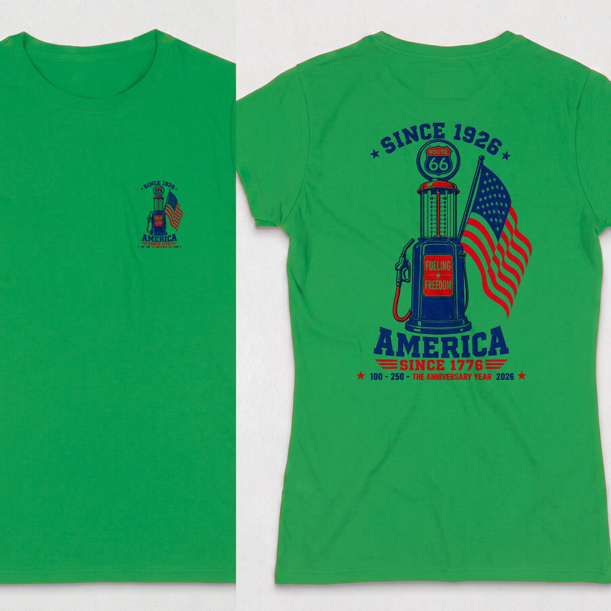 Irish Green | Front & Back