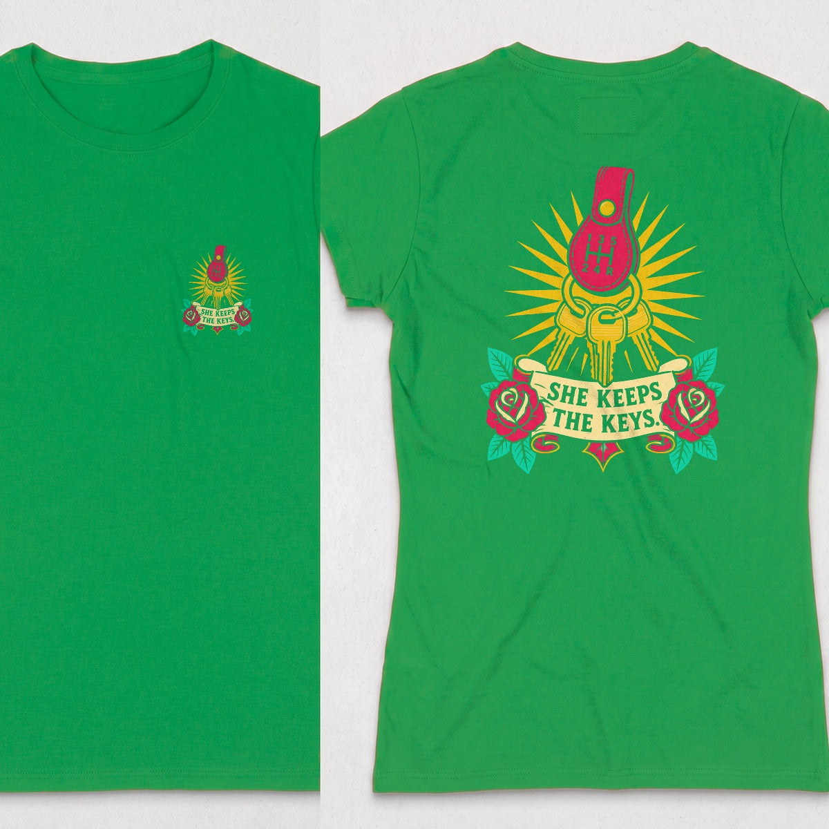 Irish Green | Front & Back