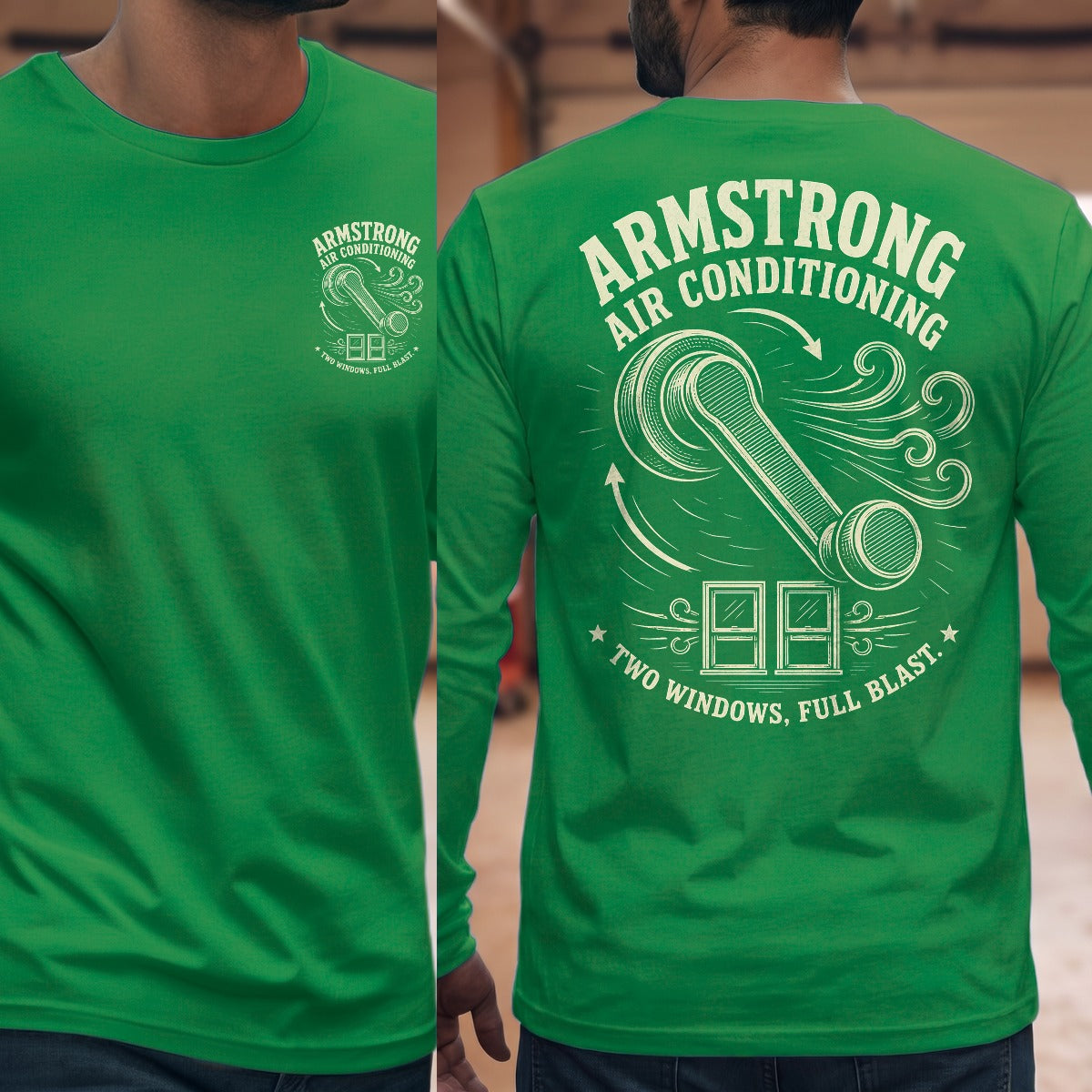 Irish Green | Front & Back