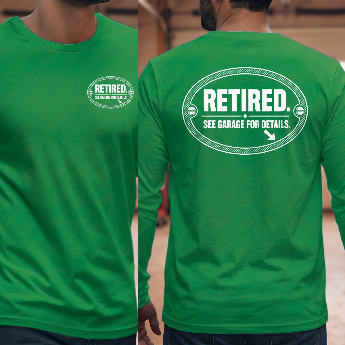 Irish Green | Front & Back