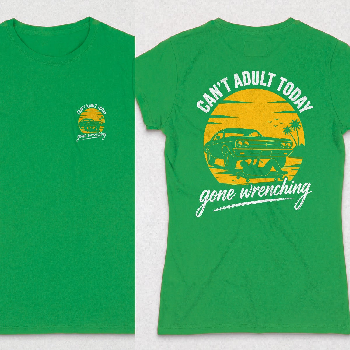 Irish Green | Front & Back