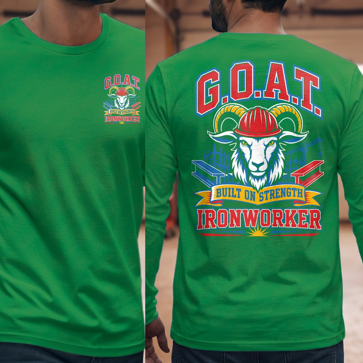 Irish Green | Front & Back