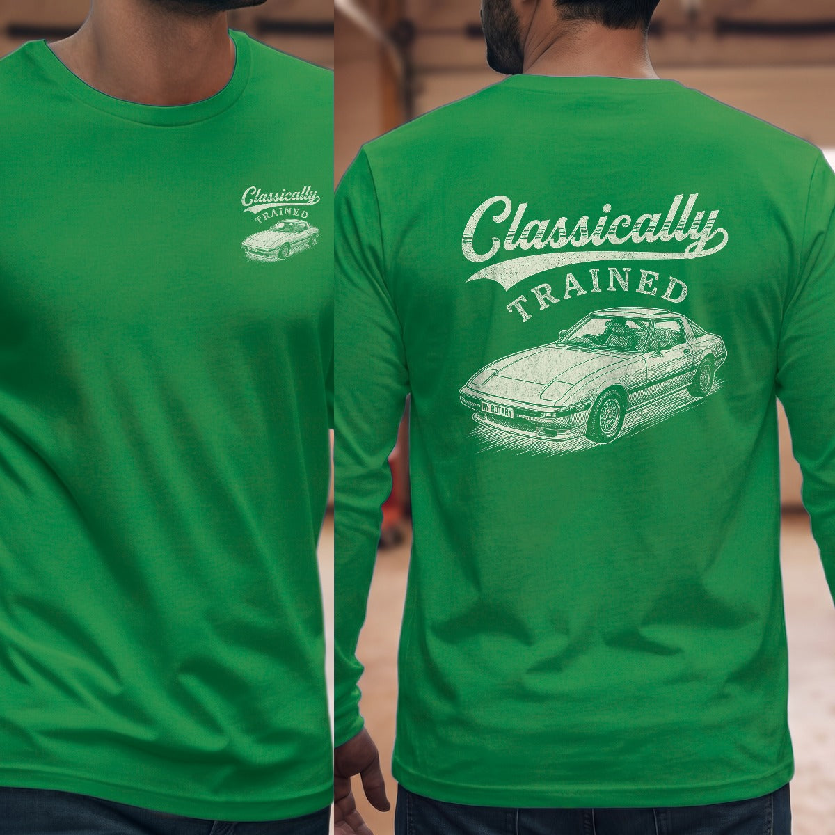 Irish Green | Front & Back