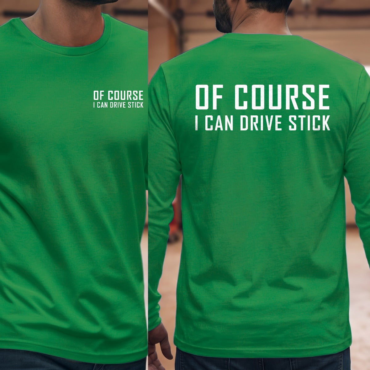 Irish Green | Front & Back