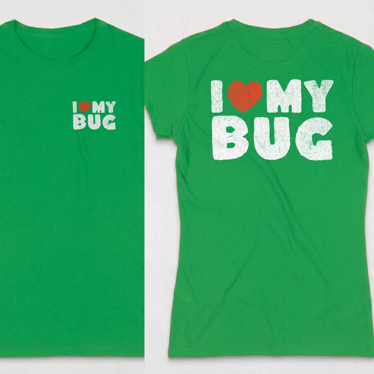 Irish Green | Left Chest + Back