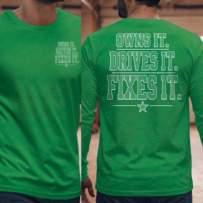 Irish Green | Front & Back