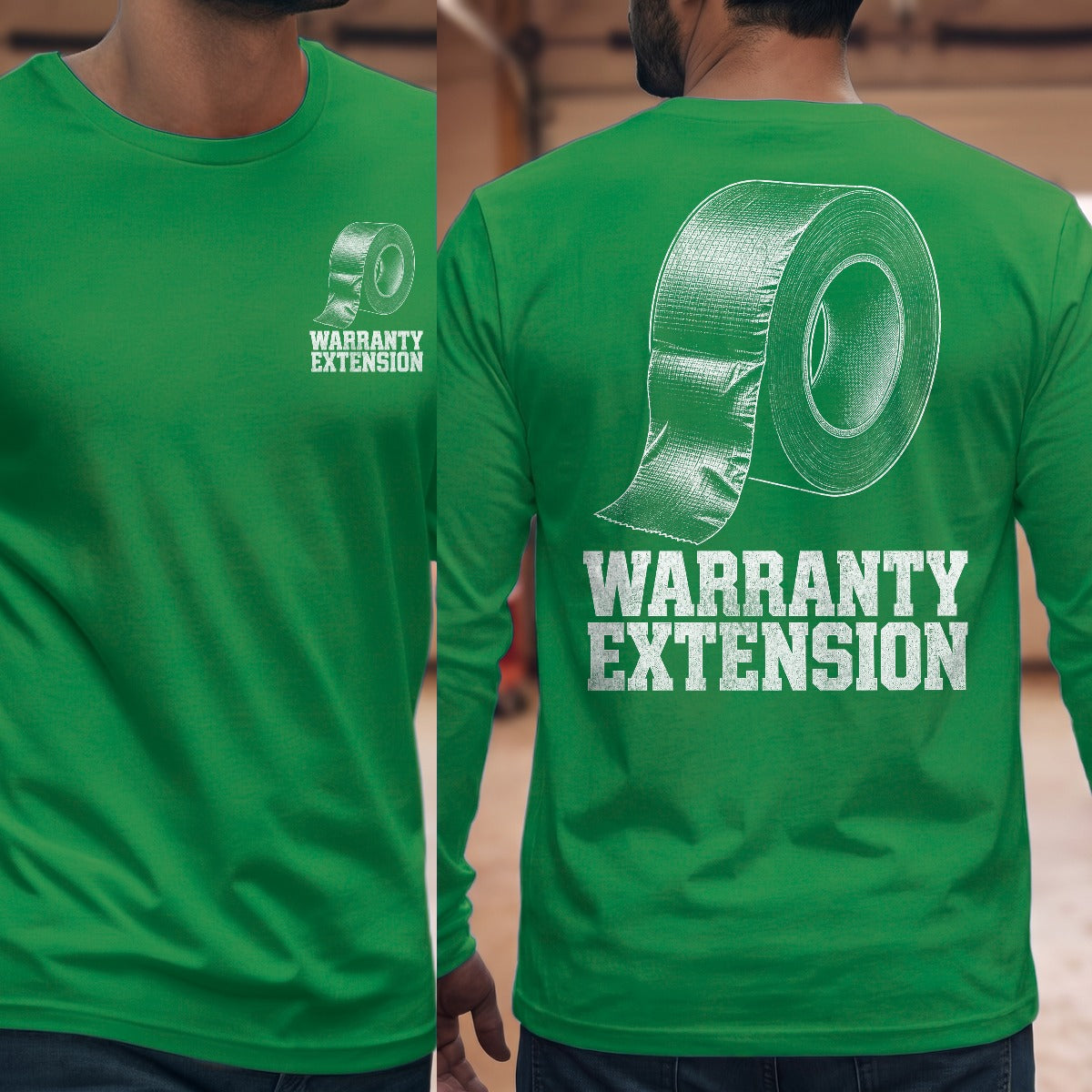 Irish Green | Front & Back